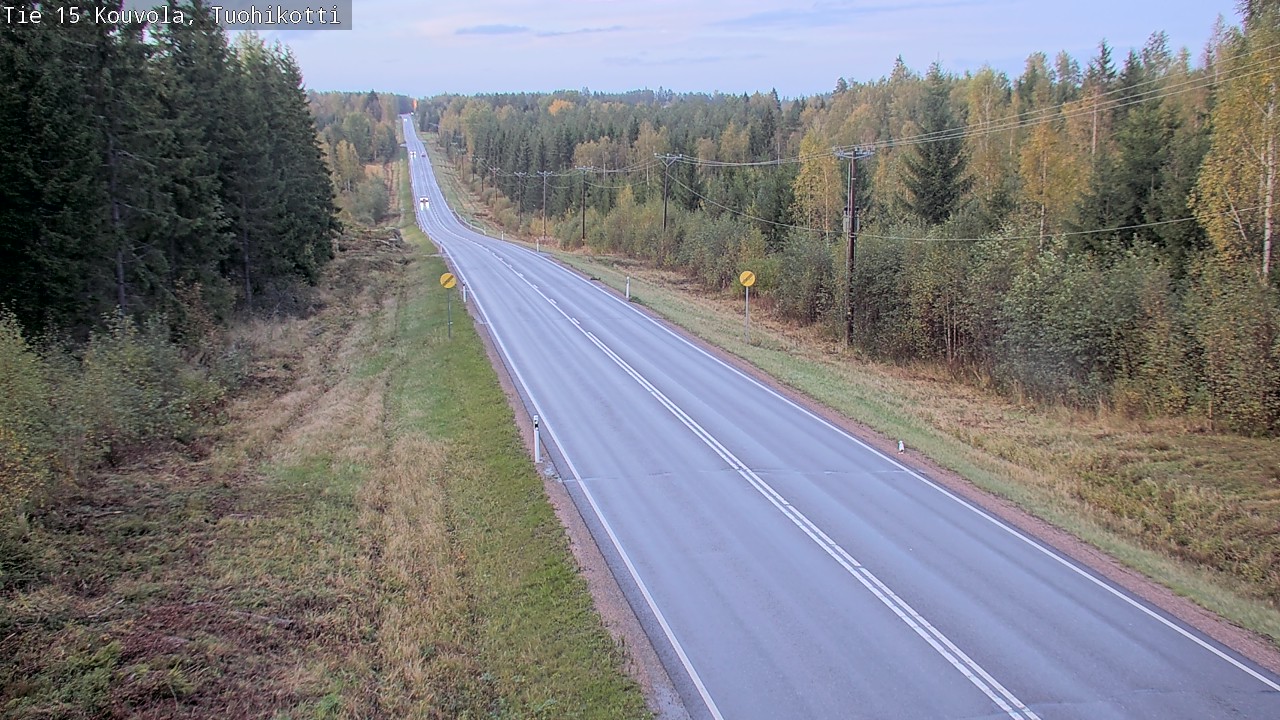 Weather Camera Image Road 15 Kouvola, Tuohikotti, Kouvola, Kymenlaakso