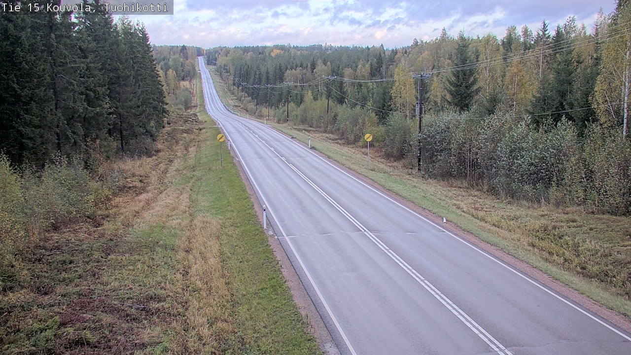 Weather Camera Image Road 15 Kouvola, Tuohikotti, Kouvola, Kymenlaakso
