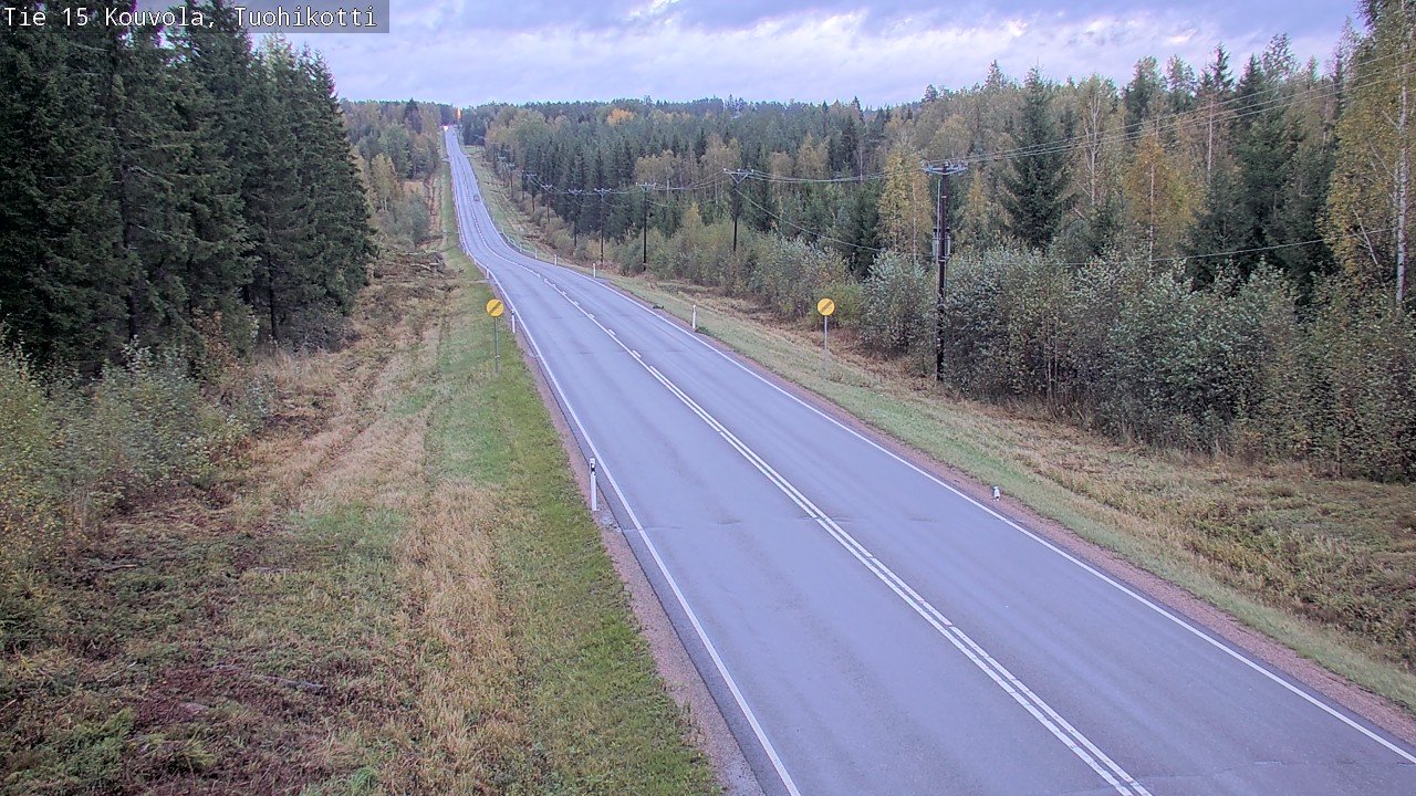 Weather Camera Image Road 15 Kouvola, Tuohikotti, Kouvola, Kymenlaakso