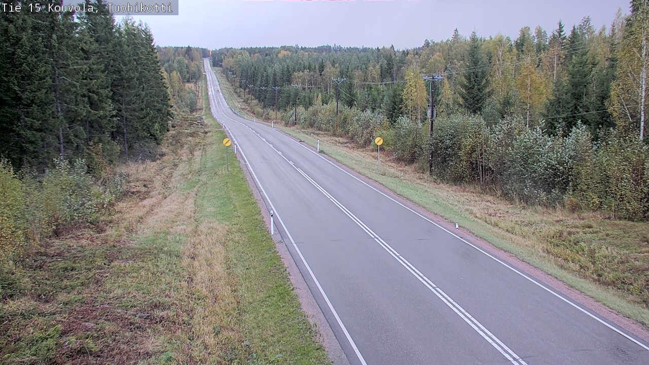 Weather Camera Image Road 15 Kouvola, Tuohikotti, Kouvola, Kymenlaakso