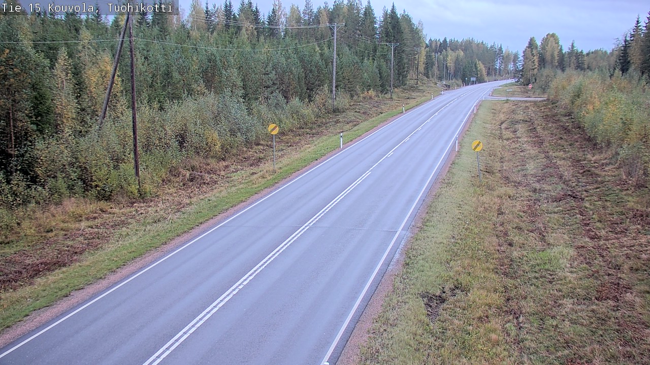 Weather Camera Image Väg 15 Kouvola, Tuohikotti, Kouvola, Kymenlaakso
