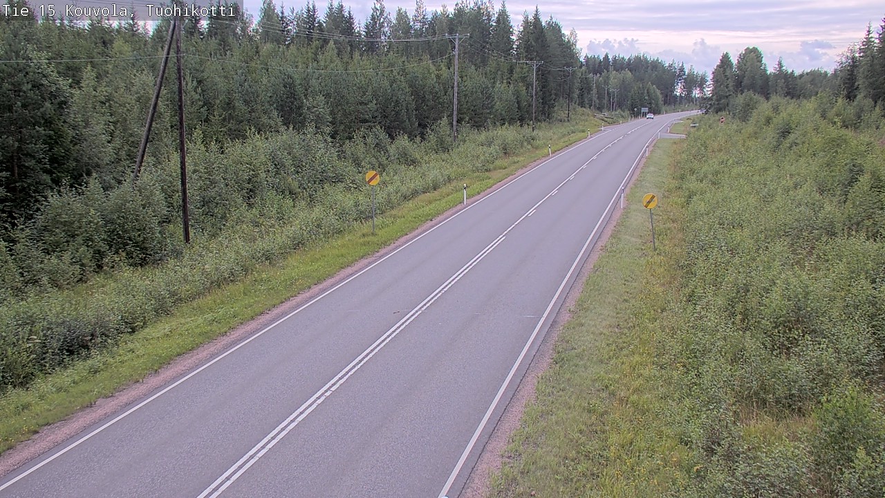 Weather Camera Image Road 15 Kouvola, Tuohikotti, Kouvola, Kymenlaakso