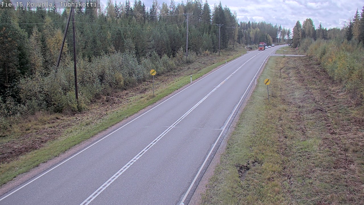 Weather Camera Image Väg 15 Kouvola, Tuohikotti, Kouvola, Kymenlaakso