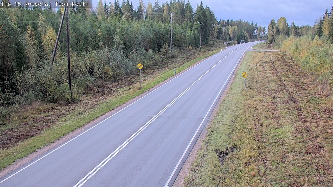 Weather Camera Image Väg 15 Kouvola, Tuohikotti, Kouvola, Kymenlaakso