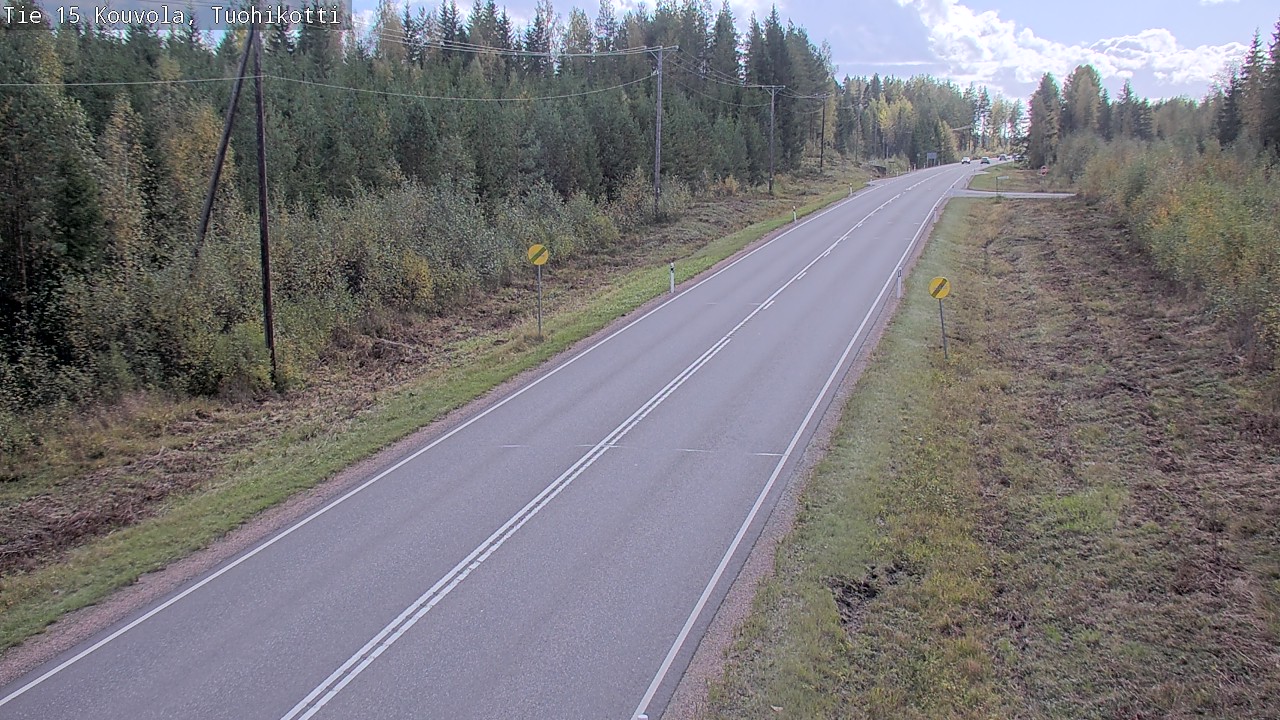 Weather Camera Image Road 15 Kouvola, Tuohikotti, Kouvola, Kymenlaakso