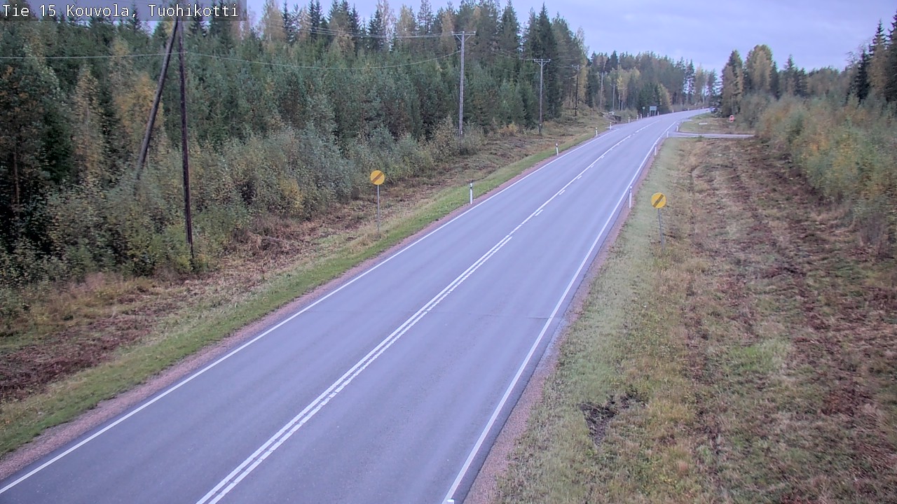 Weather Camera Image Väg 15 Kouvola, Tuohikotti, Kouvola, Kymenlaakso