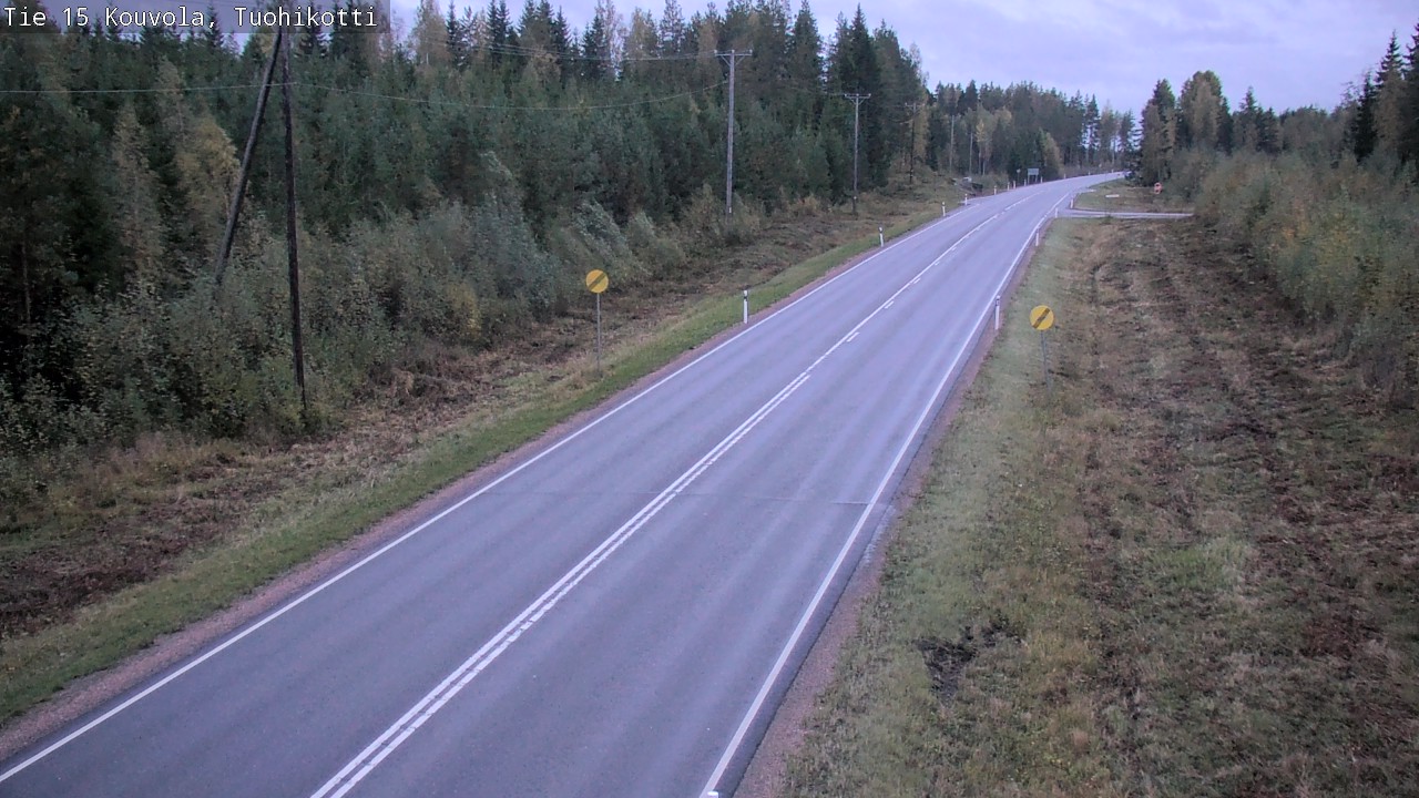 Weather Camera Image Väg 15 Kouvola, Tuohikotti, Kouvola, Kymenlaakso