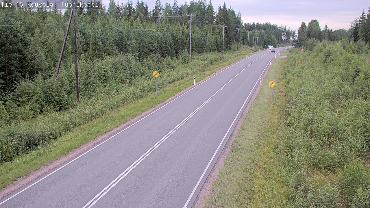 Weather Camera Image Road 15 Kouvola, Tuohikotti, Kouvola, Kymenlaakso