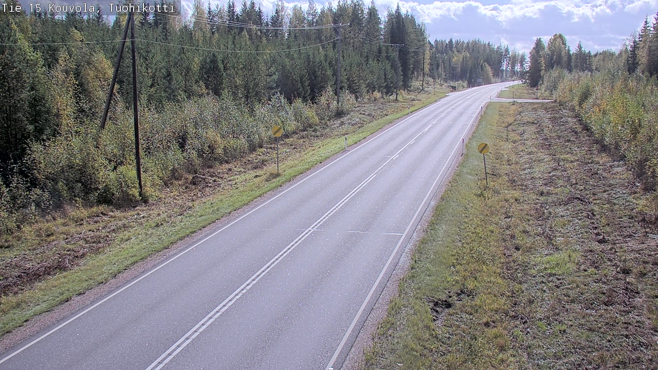 Weather Camera Image Road 15 Kouvola, Tuohikotti, Kouvola, Kymenlaakso