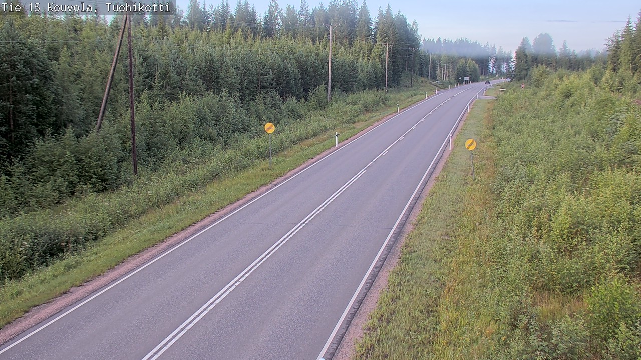 Weather Camera Image Väg 15 Kouvola, Tuohikotti, Kouvola, Kymenlaakso