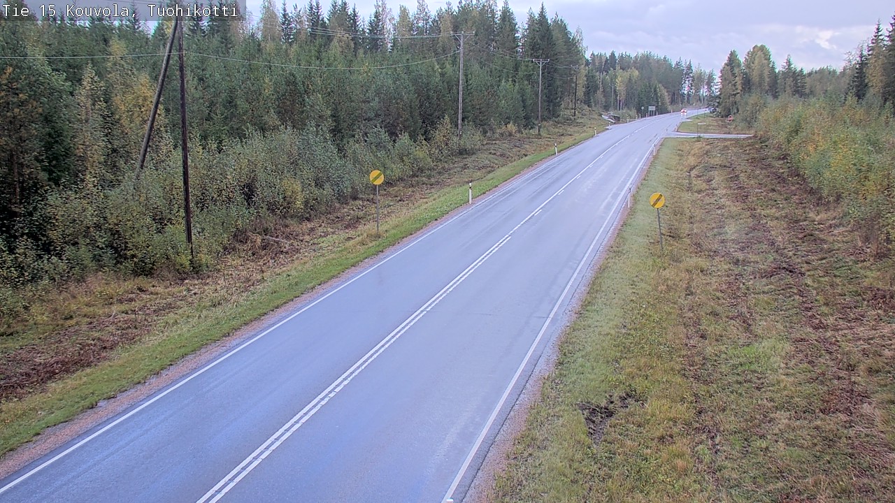Weather Camera Image Väg 15 Kouvola, Tuohikotti, Kouvola, Kymenlaakso