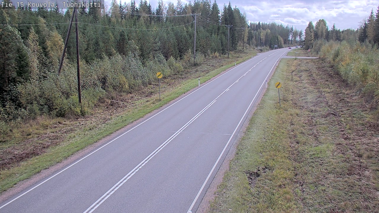 Weather Camera Image Väg 15 Kouvola, Tuohikotti, Kouvola, Kymenlaakso