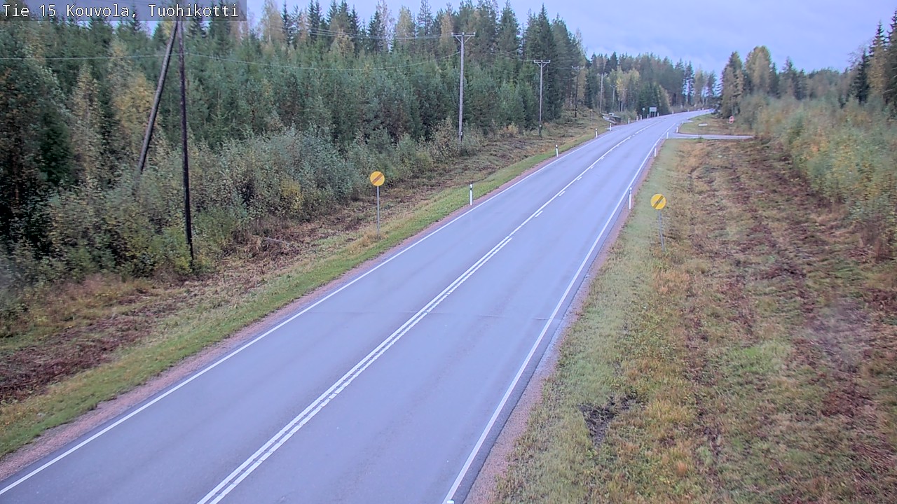 Weather Camera Image Väg 15 Kouvola, Tuohikotti, Kouvola, Kymenlaakso