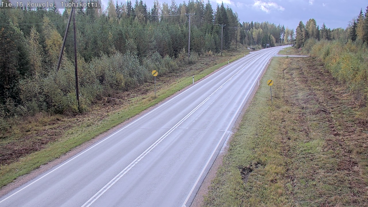 Weather Camera Image Väg 15 Kouvola, Tuohikotti, Kouvola, Kymenlaakso