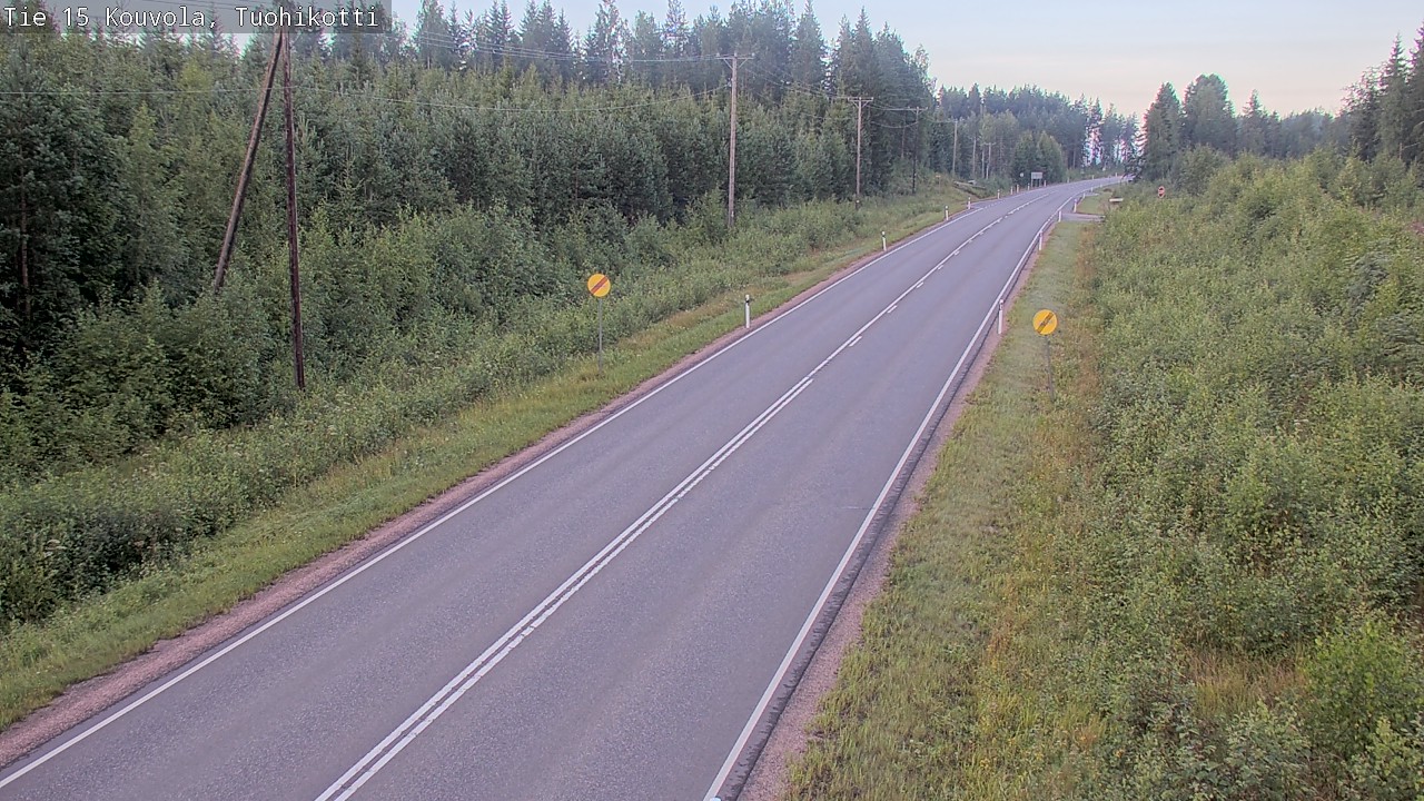 Weather Camera Image Väg 15 Kouvola, Tuohikotti, Kouvola, Kymenlaakso