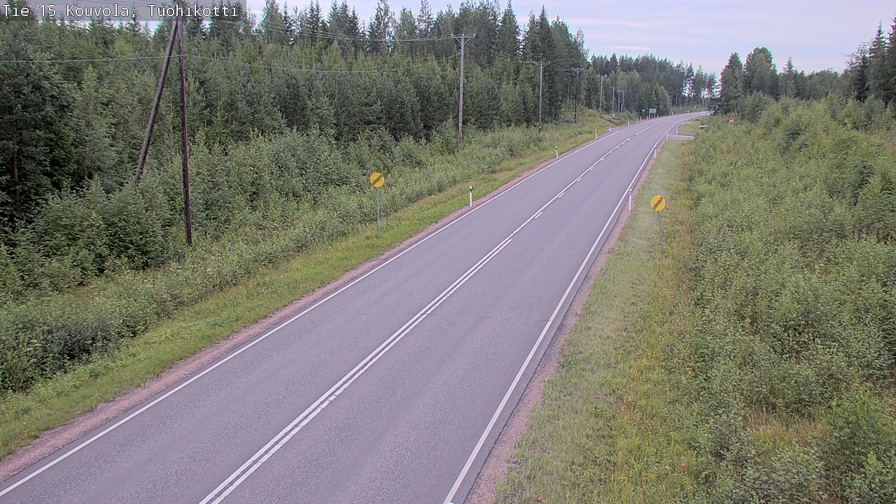 Weather Camera Image Väg 15 Kouvola, Tuohikotti, Kouvola, Kymenlaakso
