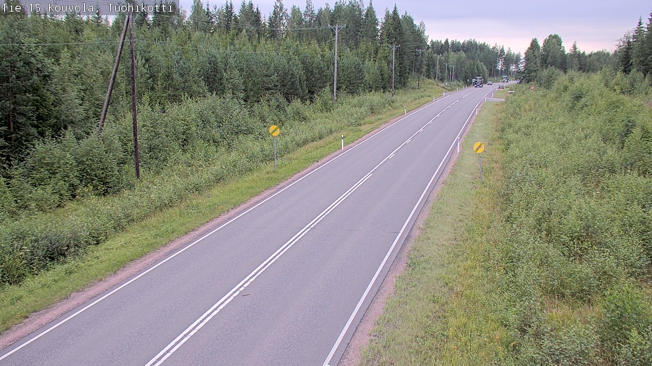 Weather Camera Image Road 15 Kouvola, Tuohikotti, Kouvola, Kymenlaakso
