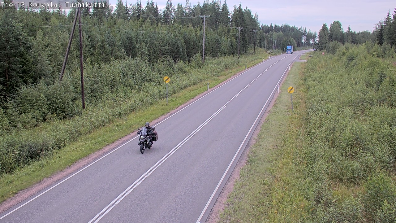 Weather Camera Image Road 15 Kouvola, Tuohikotti, Kouvola, Kymenlaakso