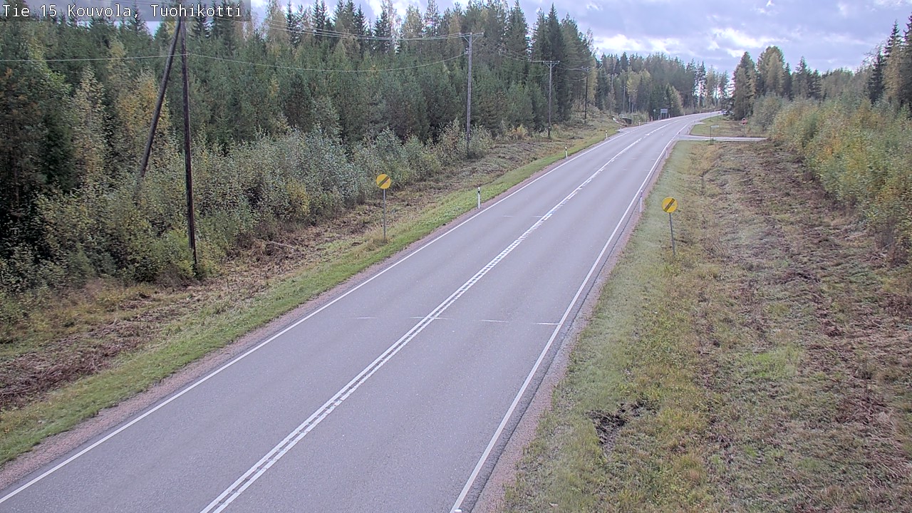Weather Camera Image Väg 15 Kouvola, Tuohikotti, Kouvola, Kymenlaakso