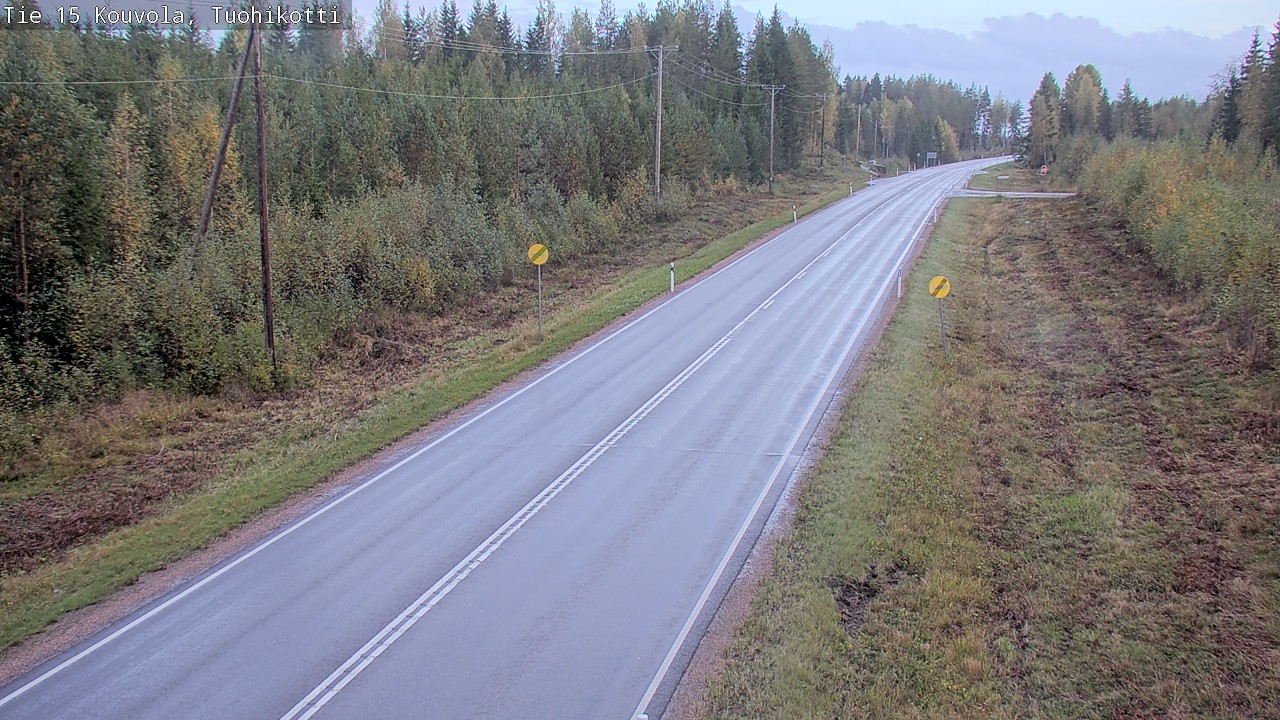 Weather Camera Image Väg 15 Kouvola, Tuohikotti, Kouvola, Kymenlaakso