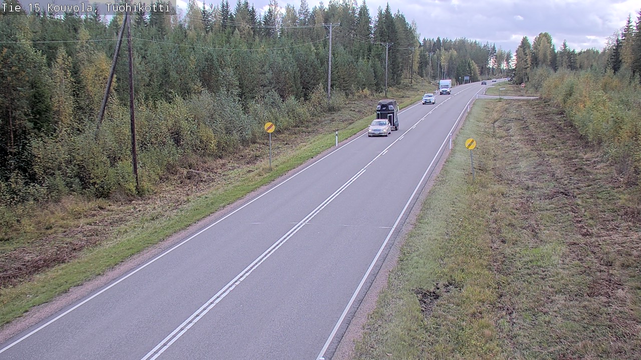 Weather Camera Image Väg 15 Kouvola, Tuohikotti, Kouvola, Kymenlaakso