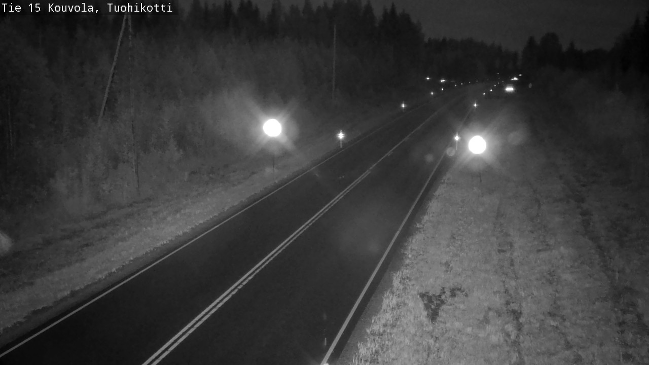 Weather Camera Image Väg 15 Kouvola, Tuohikotti, Kouvola, Kymenlaakso