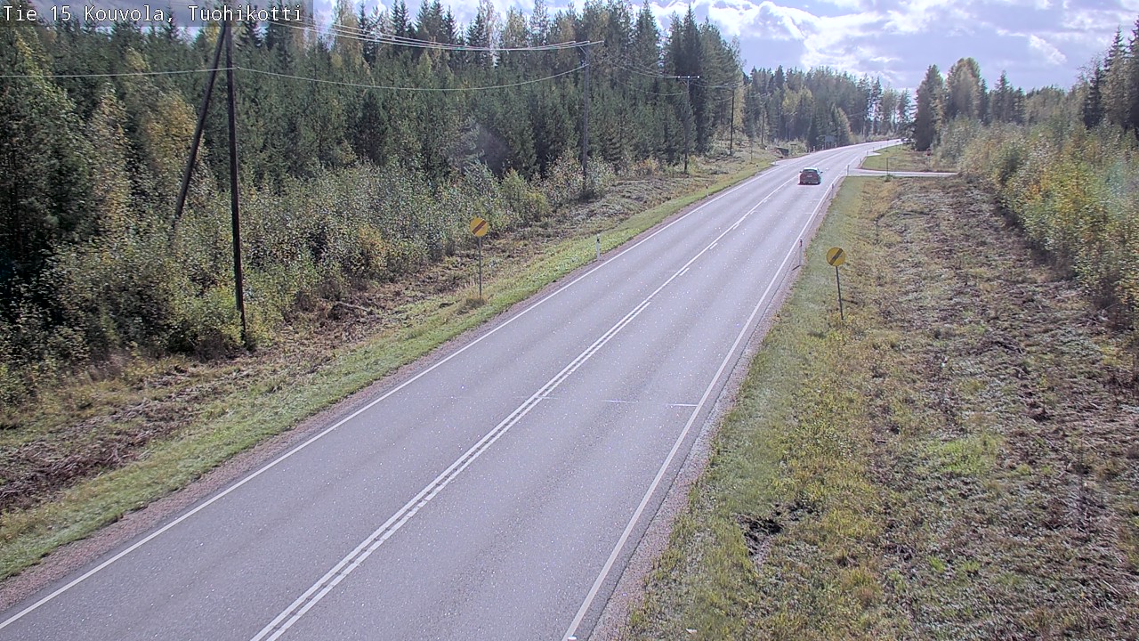 Weather Camera Image Road 15 Kouvola, Tuohikotti, Kouvola, Kymenlaakso
