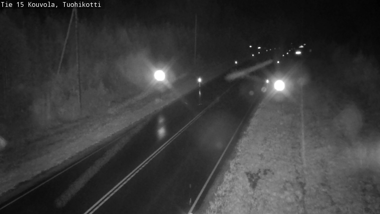 Weather Camera Image Väg 15 Kouvola, Tuohikotti, Kouvola, Kymenlaakso