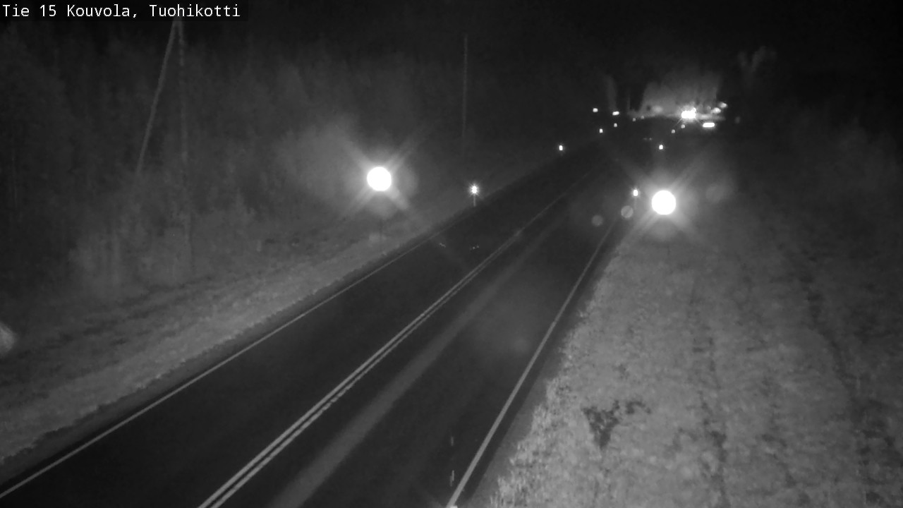 Weather Camera Image Väg 15 Kouvola, Tuohikotti, Kouvola, Kymenlaakso