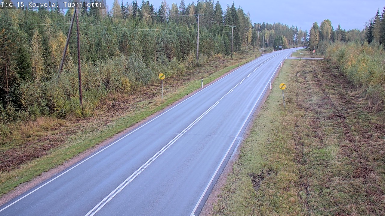 Weather Camera Image Väg 15 Kouvola, Tuohikotti, Kouvola, Kymenlaakso