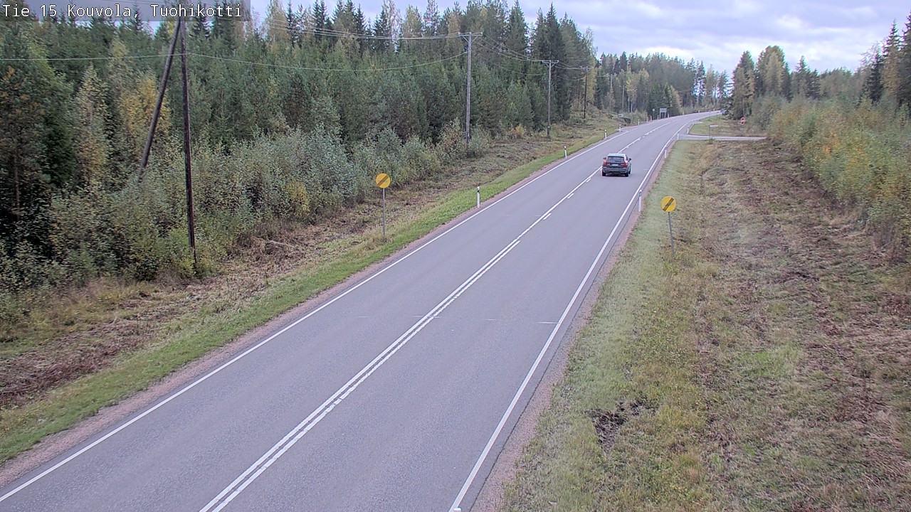 Weather Camera Image Väg 15 Kouvola, Tuohikotti, Kouvola, Kymenlaakso
