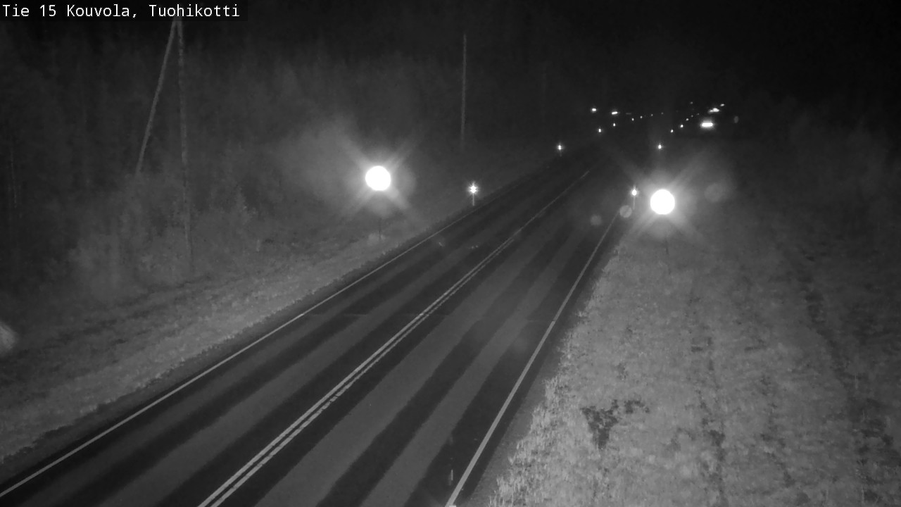 Weather Camera Image Väg 15 Kouvola, Tuohikotti, Kouvola, Kymenlaakso