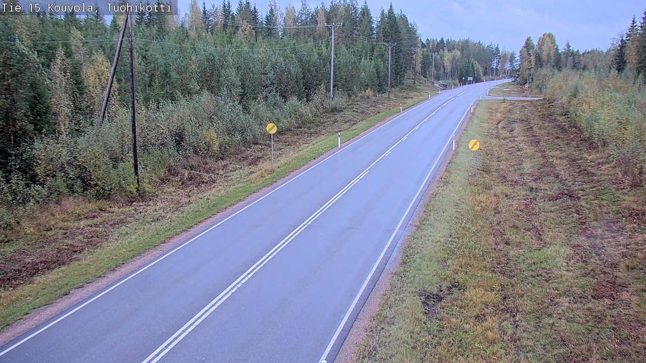 Weather Camera Image Väg 15 Kouvola, Tuohikotti, Kouvola, Kymenlaakso
