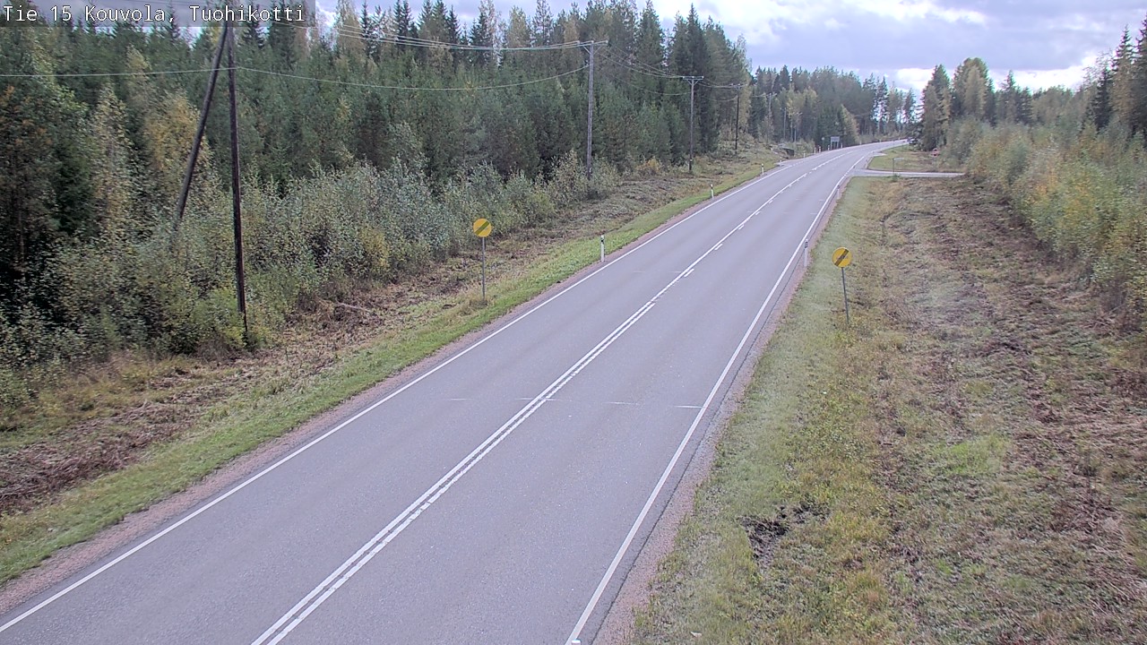 Weather Camera Image Väg 15 Kouvola, Tuohikotti, Kouvola, Kymenlaakso