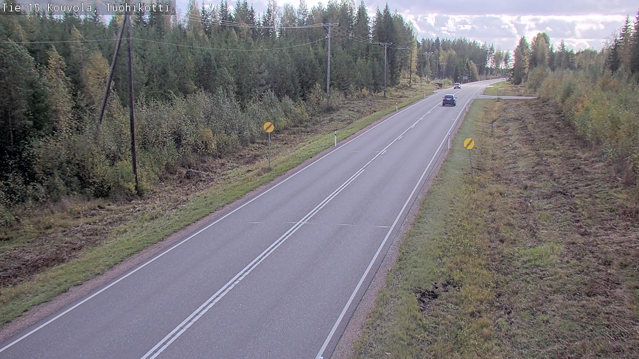 Weather Camera Image Road 15 Kouvola, Tuohikotti, Kouvola, Kymenlaakso
