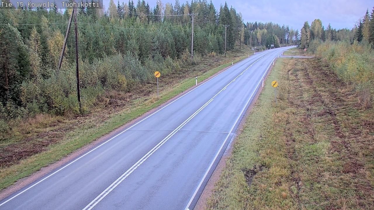 Weather Camera Image Väg 15 Kouvola, Tuohikotti, Kouvola, Kymenlaakso