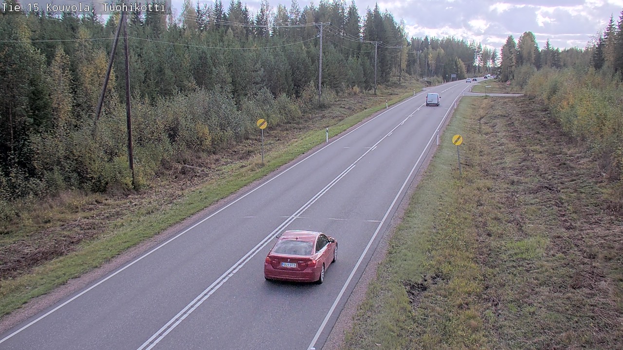 Weather Camera Image Road 15 Kouvola, Tuohikotti, Kouvola, Kymenlaakso