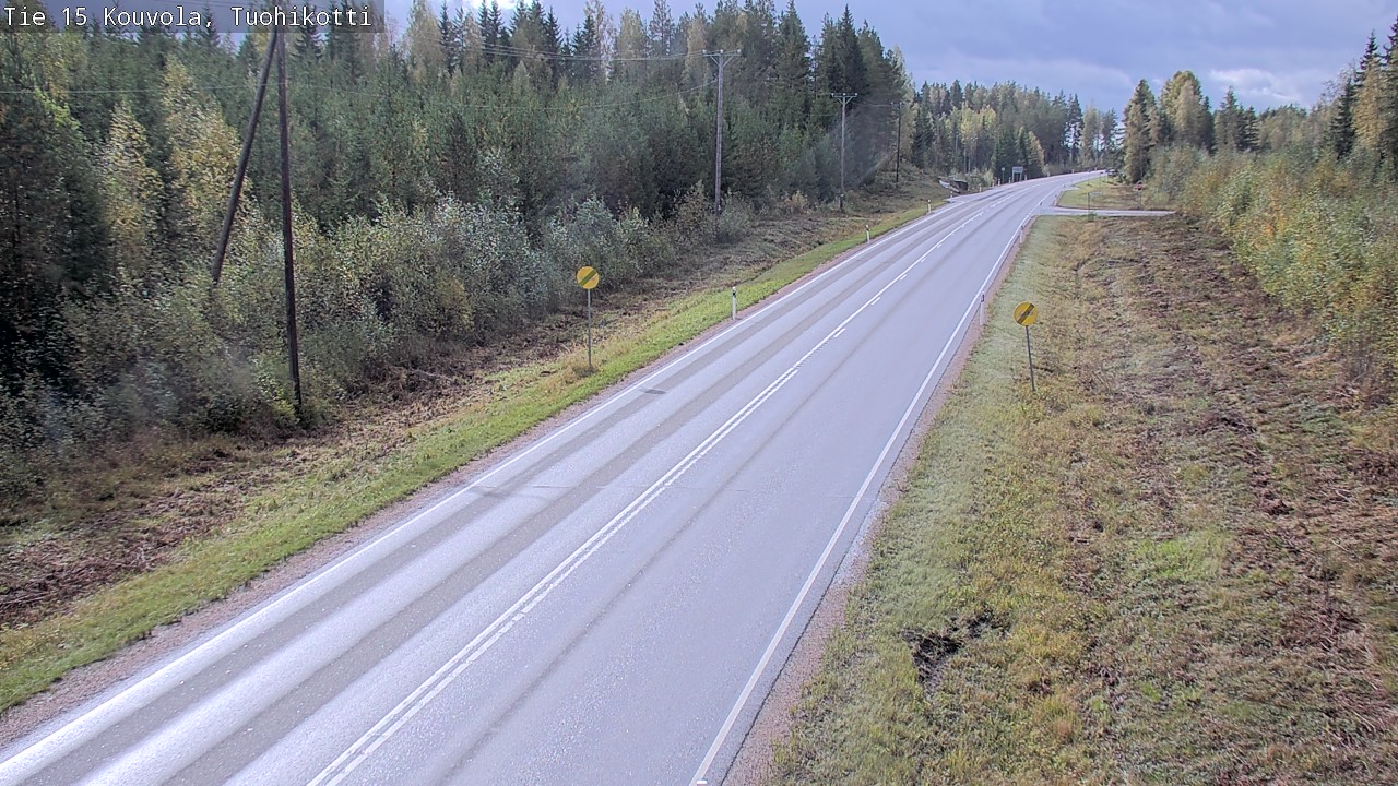 Weather Camera Image Väg 15 Kouvola, Tuohikotti, Kouvola, Kymenlaakso