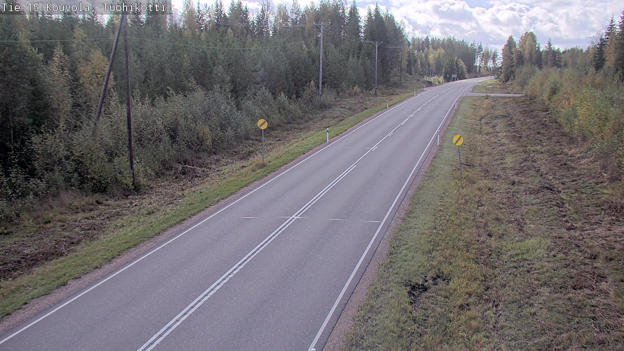 Weather Camera Image Road 15 Kouvola, Tuohikotti, Kouvola, Kymenlaakso