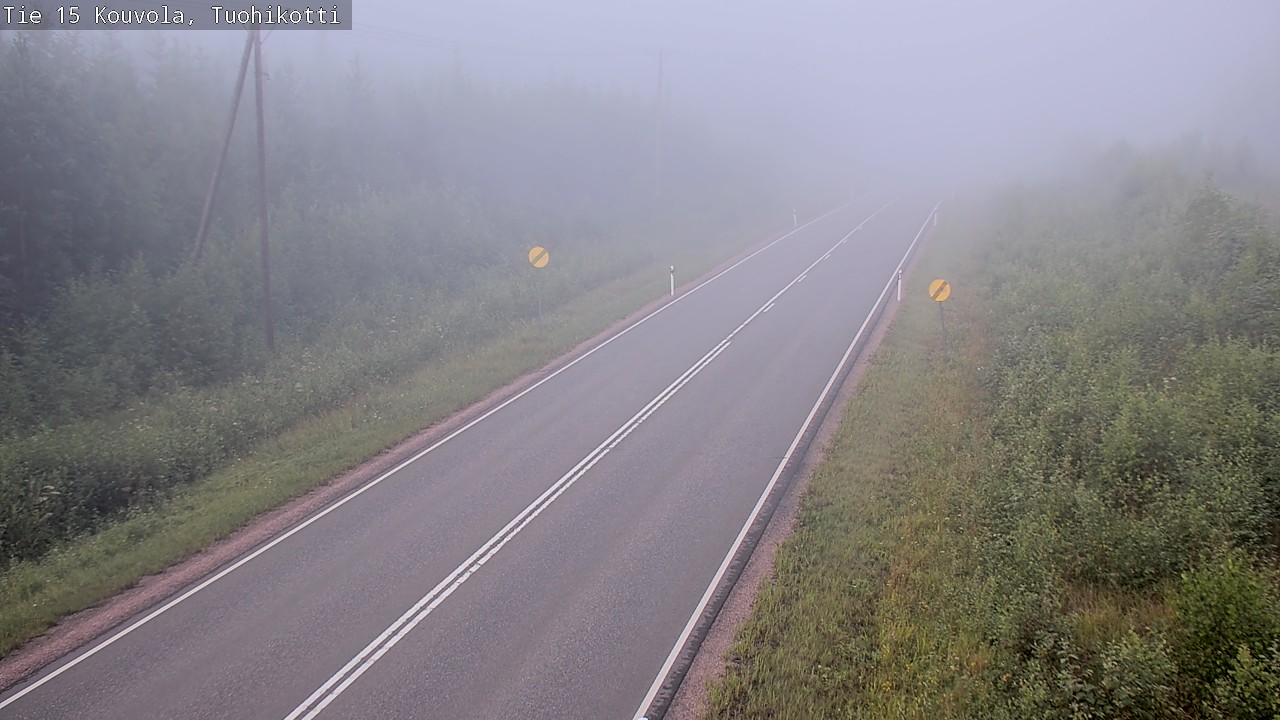 Weather Camera Image Väg 15 Kouvola, Tuohikotti, Kouvola, Kymenlaakso