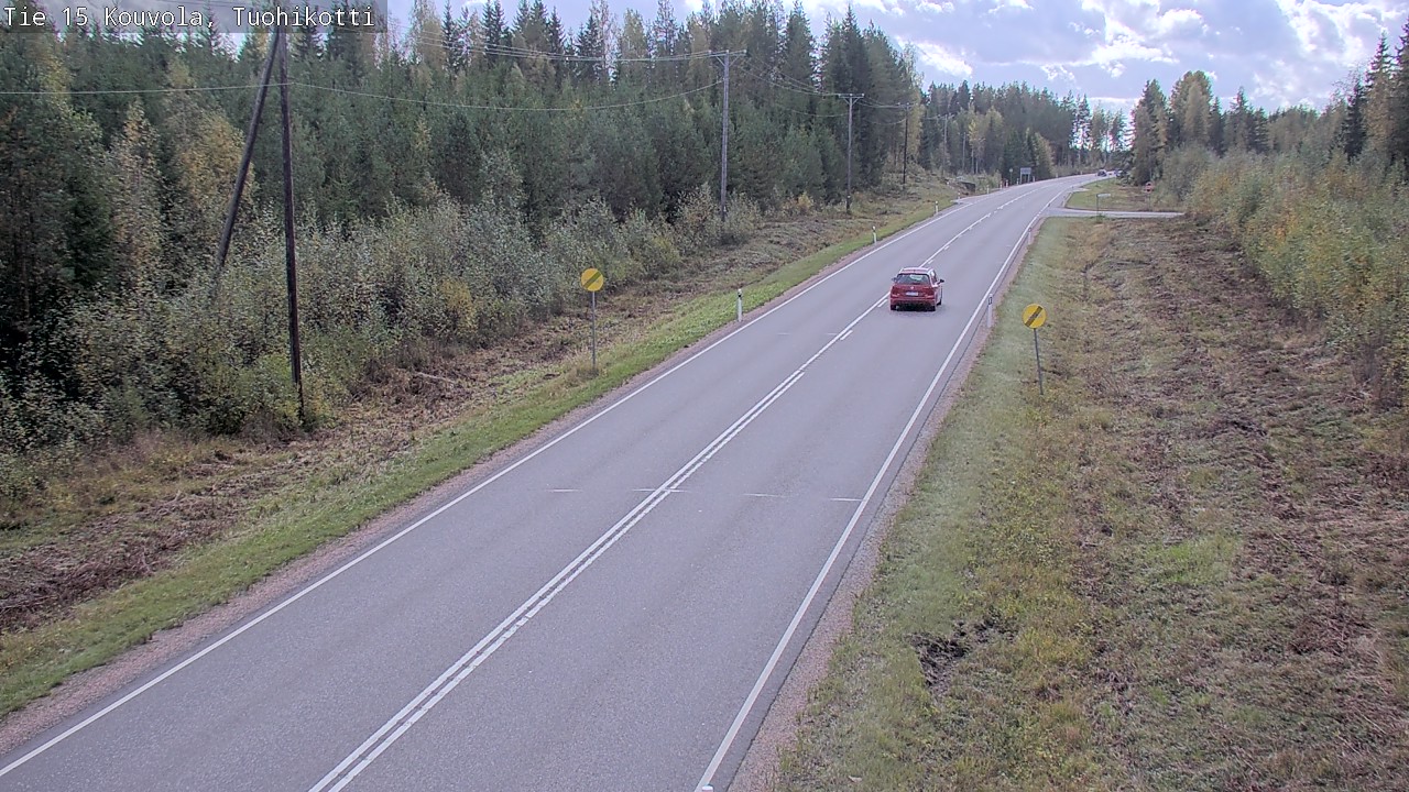 Weather Camera Image Road 15 Kouvola, Tuohikotti, Kouvola, Kymenlaakso