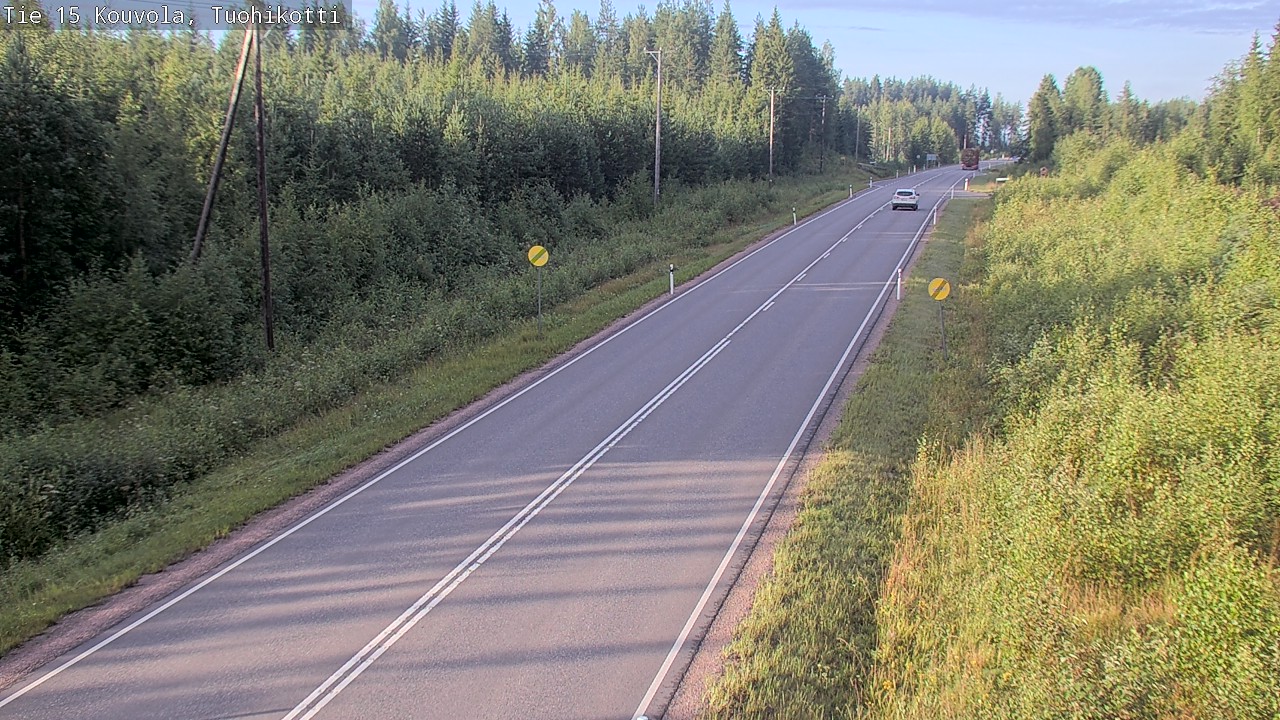 Weather Camera Image Väg 15 Kouvola, Tuohikotti, Kouvola, Kymenlaakso