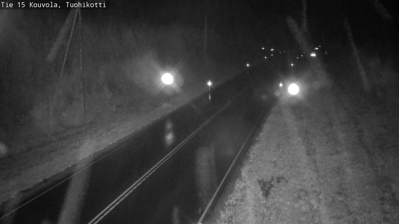 Weather Camera Image Väg 15 Kouvola, Tuohikotti, Kouvola, Kymenlaakso