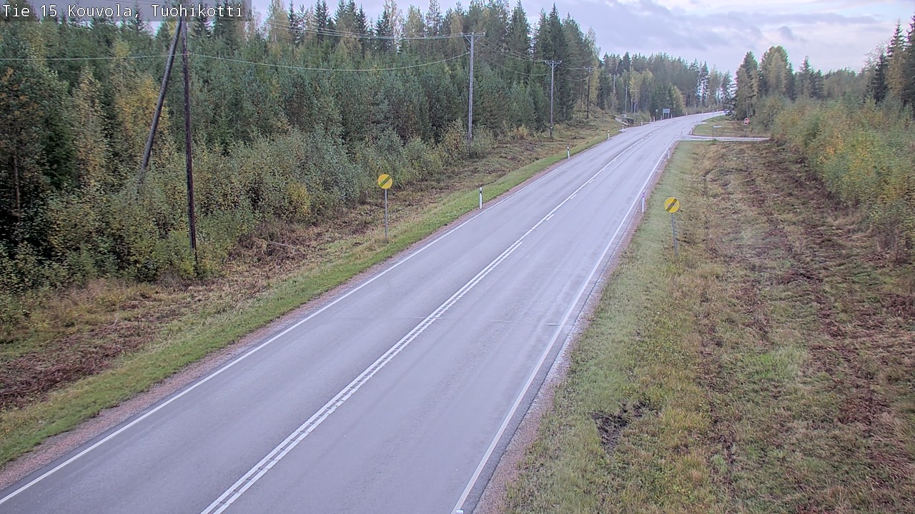 Weather Camera Image Väg 15 Kouvola, Tuohikotti, Kouvola, Kymenlaakso