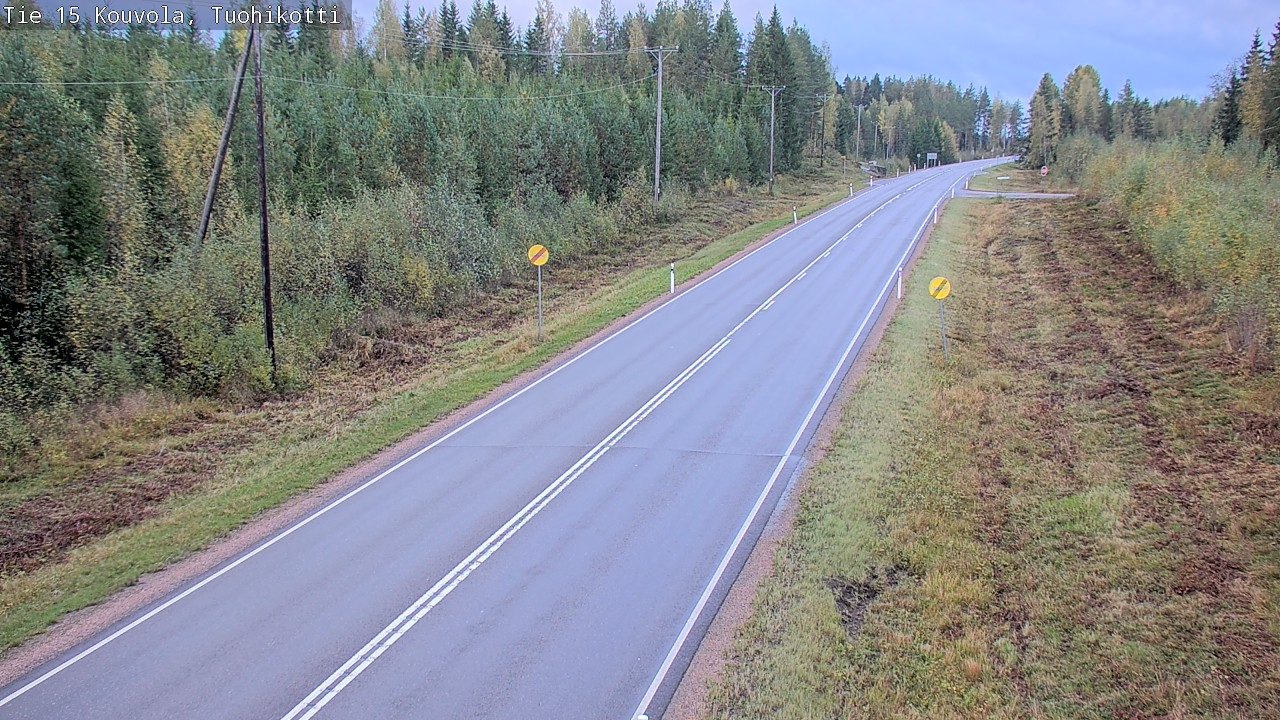 Weather Camera Image Väg 15 Kouvola, Tuohikotti, Kouvola, Kymenlaakso