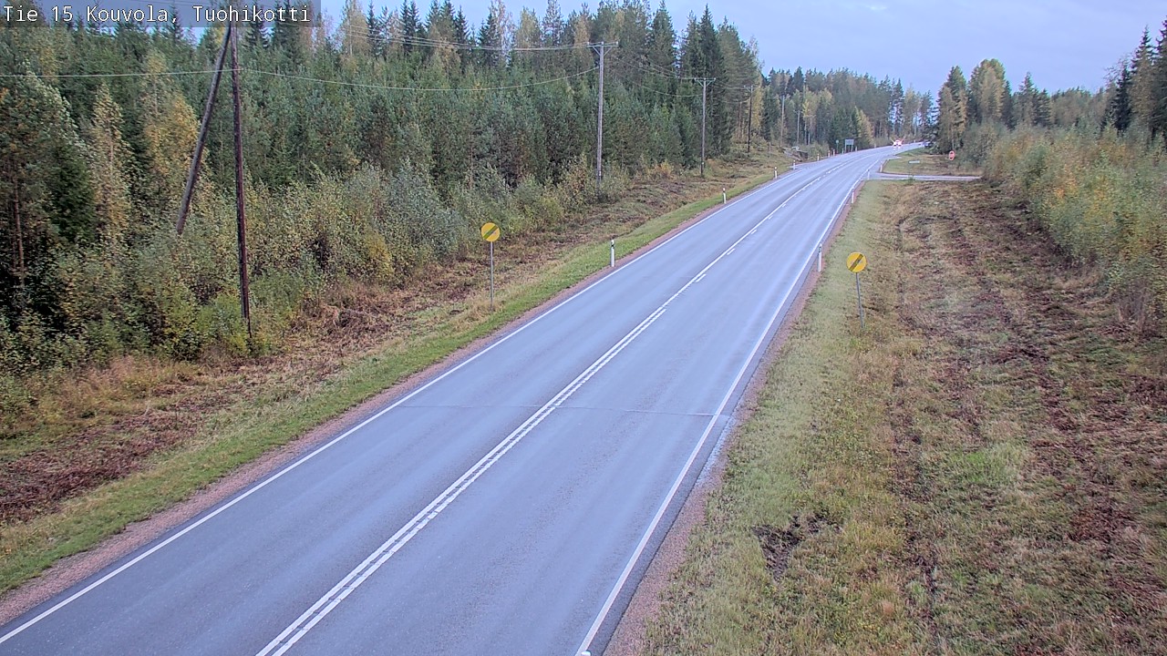 Weather Camera Image Väg 15 Kouvola, Tuohikotti, Kouvola, Kymenlaakso