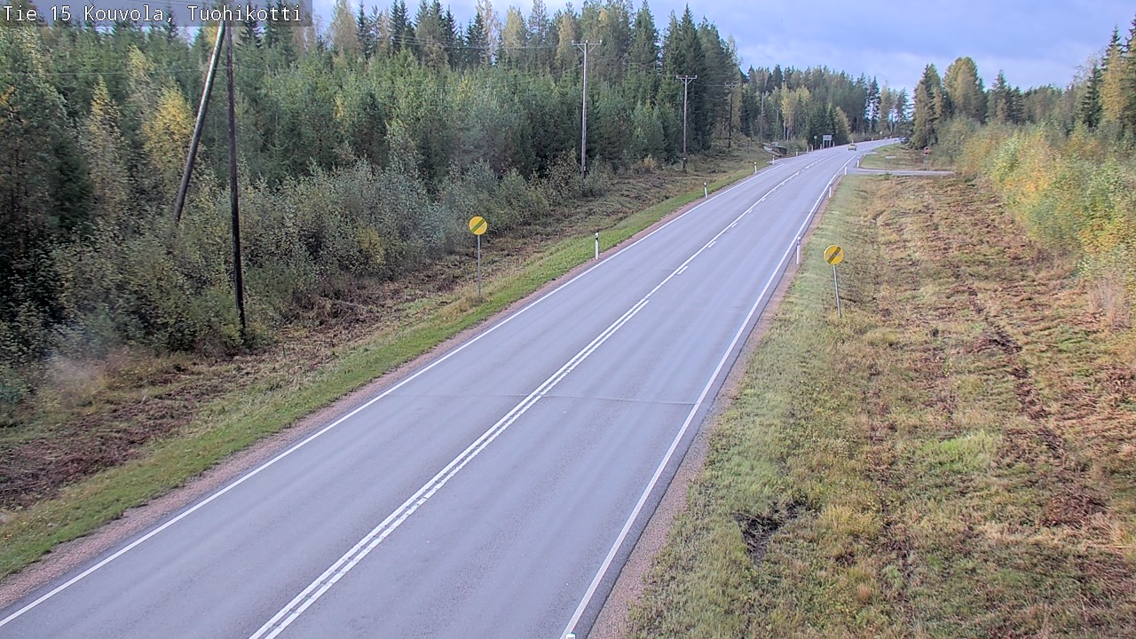Weather Camera Image Väg 15 Kouvola, Tuohikotti, Kouvola, Kymenlaakso
