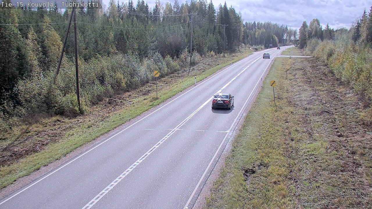 Weather Camera Image Väg 15 Kouvola, Tuohikotti, Kouvola, Kymenlaakso