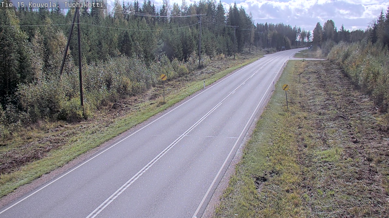 Weather Camera Image Road 15 Kouvola, Tuohikotti, Kouvola, Kymenlaakso