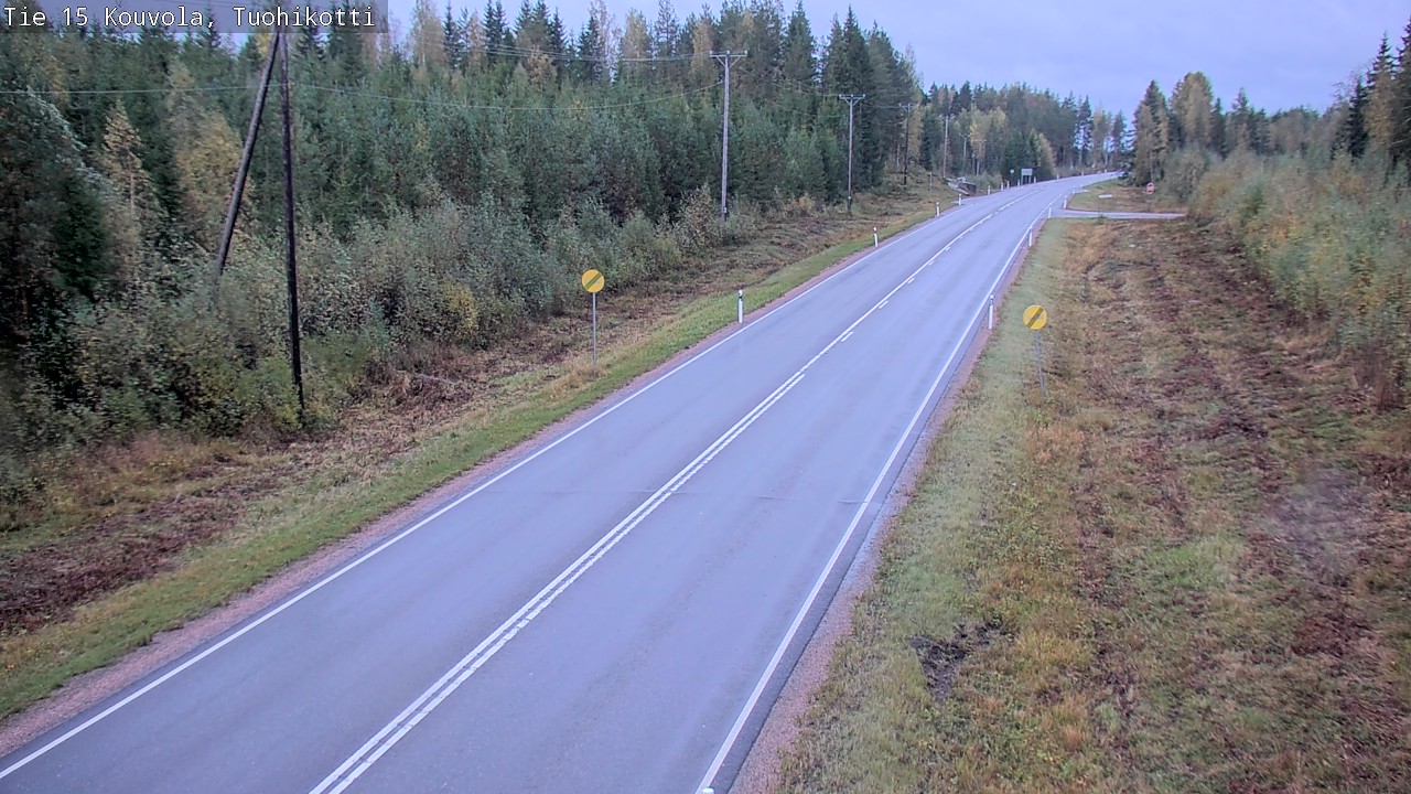 Weather Camera Image Väg 15 Kouvola, Tuohikotti, Kouvola, Kymenlaakso